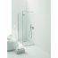 Kerasan NoLita Ścianka prysznicowa narożna 100x200 cm, profile chrom szkło przejrzyste 745804 - zdjęcie 2