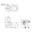 Kerasan Retro Spłuczka WC z dźwignią boczną biała 107101 - zdjęcie 3