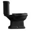 Kerasan Retro Toaleta WC stojąca kompakt odpływ pionowy czarny mat 101231 - zdjęcie 4
