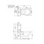 Kerasan Retro Zestaw Toaleta WC kompaktowa 72x38,5 cm + deska wolnoopadająca + spłuczka + mechanizm spłukujący biały/chrom 101301+108801+1081+750990 - zdjęcie 2