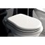 Kerasan Retro Zestaw Toaleta WC podwieszana 52x38 cm z deską sedesową wolnoopadającą, biały 101501+108801 - zdjęcie 2