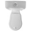 Kerasan Retro Zestaw Toaleta WC stojąca kompaktowa + spłuczka odpływ pionowy biały/brąz WCSET13-RETRO-SO - zdjęcie 2