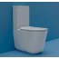 Kerasan Tribeca Toaleta WC kompaktowa 69x35 cm ze spłuczką biała 5117+3781 - zdjęcie 4