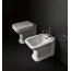 Kerasan Waldorf Miska WC stojąca 55x37cm, biała 411801 - zdjęcie 3