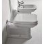 Kerasan Waldorf Miska WC stojąca 65x37cm, biała 411601 - zdjęcie 5