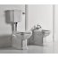Kerasan Waldorf Spłuczka WC ceramiczna z rączką biała 418301 - zdjęcie 4