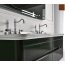 Kerasan Waldorf Szafka pod umywalkę 144x50x51cm z dwoma szufladami i dwoma drzwiczkami, orzech 919146 - zdjęcie 4