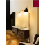 Kerasan Waldorf Szafka pod umywalkę 94x50x51cm z jedną szufladą i jednymi drzwiczkami, bordowa 919253 - zdjęcie 3