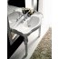 Kerasan Retro Umywalka wisząca 100x54,5 cm z przelewem biała 1050/105001 - zdjęcie 3