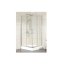 Kermi ACCA Kabina prysznicowa 80x80x190 cm wejście narożne drzwi przesuwne, profile srebrny połysk szkło przezroczyste ACED408019VPK - zdjęcie 1