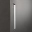 Kermi Nica Drzwi przesuwne 110x200 cm lewe profile srebro wysoki połysk szkło przezroczyste NID2L11020VPK - zdjęcie 2