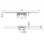 Kessel Linearis Infinity 60 Odpływ liniowy 120 cm brąz szczotkowany 45304.12 - zdjęcie 2