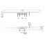 Kessel Linearis Infinity 60 Odpływ liniowy 120 cm czarny szczotkowany 45302.12 - zdjęcie 2