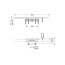 Kessel Linearis Infinity 60 Odpływ liniowy 80 cm czarny szczotkowany 45302.08 - zdjęcie 2
