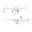 Kessel Linearis Infinity 90 Odpływ liniowy 100 cm stal nierdzewna szczotkowana 45200.10 - zdjęcie 2