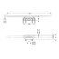 Kessel Linearis Infinity 90 Odpływ liniowy 110 cm miedziany szczotkowany 45203.11 - zdjęcie 2