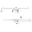 Kessel Linearis Infinity 90 Odpływ liniowy 120 cm czarny szczotkowany 45202.12 - zdjęcie 2