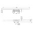 Kessel Linearis Infinity 90 Odpływ liniowy 120 cm miedź szczotkowana 45203.12 - zdjęcie 2