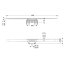 Kessel Linearis Infinity 90 Odpływ liniowy 140 cm stal nierdzewna szczotkowana 45200.14 - zdjęcie 2