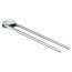 Keuco City.2 Wieszak na ręcznik podwójny 43 cm chrom 02718010000 - zdjęcie 1