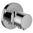 Keuco Ixmo Podtynkowy dwudrożny zawór przestawny z przyłączem węża i uchwytem słuchawki prysznicowej DN15 aluminium 59556171201 - zdjęcie 1