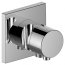 Keuco Ixmo Podtynkowy dwudrożny zawór przestawny z przyłączem węża i uchwytem słuchawki prysznicowej DN15 aluminium 59556171202 - zdjęcie 1