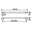 Keuco Plan Wieszak na ręcznik 60 cm aluminium/chrom 14901170600 - zdjęcie 2