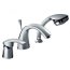 KFA Ametyst Bateria wannowa 3-otworowa chrom 405-210-00 - zdjęcie 1