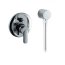 KFA Cyrkon Bateria wannowo-prysznicowa podtynkowa chrom 589-410-00 - zdjęcie 1