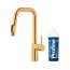 KFA Duero Pure Basic Bateria kuchenna wysoka z wyciąganą wylewką i filtrem Blue S złoty szczotkowany 6623-313-31 - zdjęcie 1