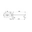 KFA Malaga Wylewka wannowa 21,8 cm chrom 836-007-00 - zdjęcie 2