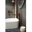 KFA Malaga Zestaw prysznicowy termostatyczny podtynkowy z deszczownicą brushed rose gold z powłoką PVD 5759-301-34 - zdjęcie 5