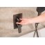 KFA Malaga Zestaw prysznicowy podtynkowy z deszczownicą gun metal grey z powłoką PVD 4529-301-61 - zdjęcie 2