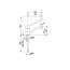 KFA Medico New Bateria umywalkowa medyczna 15,6 cm chrom 4732-985-00 - zdjęcie 2