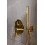 KFA Moza Zestaw prysznicowy podtynkowy z deszczownicą złoty szczotkowany PVD 5039-501-31 - zdjęcie 4