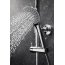 KFA Moza Zestaw prysznicowy natynkowy z termostatem i deszczownicą chrom 5736-910-00 - zdjęcie 6