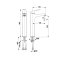 KFA Otava Bateria umywalkowa wysoka chrom 5552-712-00 - zdjęcie 3
