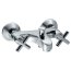 KFA Symetric Bateria wannowa natynkowa chrom 344-010-00 - zdjęcie 1