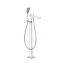 Kludi Balance White Bateria wannowa wolnostojąca biała/chrom 525909175 - zdjęcie 1