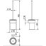 Kludi Vela R Szczotka WC chrom 5897405 - zdjęcie 2