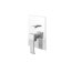 Kohlman Axis Zestaw prysznicowy podtynkowy z deszczownicą okrągłą 40 cm chrom QW210NR40 - zdjęcie 4