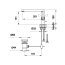 Kohlman Boxine Bateria umywalkowa chrom QB105B - zdjęcie 2