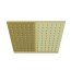 Kohlman Experience Brushed Gold Zestaw prysznicowy podtynkowy z deszczownicą 25x25 cm złoty szczotkowany QW210EGDBQ25 - zdjęcie 3