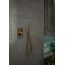 Kohlman Experience Gold Zestaw prysznicowy podtynkowy z deszczownicą 25x25 cm złoty QW210EGDQ25 - zdjęcie 4