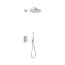 Kohlman Foxal Zestaw prysznicowy termostatyczny podtynkowy z deszczownicą chrom QW432FR25 - zdjęcie 1