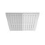 Kohlman Nexen Zestaw prysznicowy podtynkowy z deszczownicą kwadratową 20x20 cm chrom QW210UQ20 - zdjęcie 5