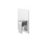 Kohlman Saxo Zestaw prysznicowy podtynkowy z deszczownicą 25 cm chrom QW220SQ25 - zdjęcie 2