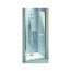Koło Next Drzwi uchylne 100x195 cm lewe profile srebrne szkło przezroczyste z powłoką Reflex HDRF10222R03L - zdjęcie 1