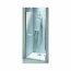 Koło Next Drzwi uchylne 100x195 cm prawe profile srebrne szkło przezroczyste z powłoką Reflex HDRF10222R03R - zdjęcie 1