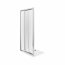 Koło First Drzwi prysznicowe 80x190 cm, profile srebrne szkło przezroczyste ZDRS80222003 - zdjęcie 1